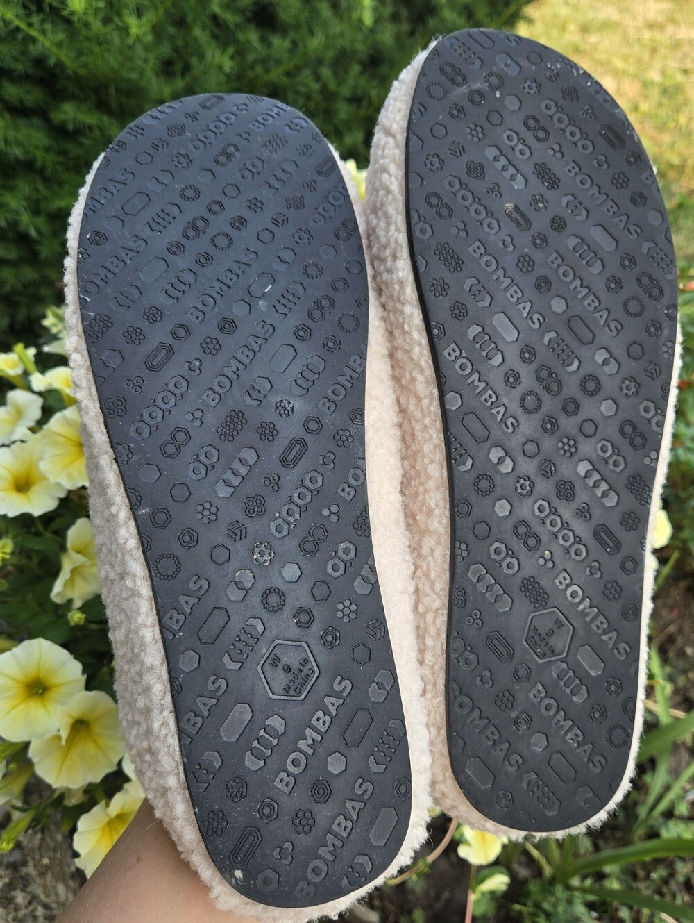 Bombas Sunday Slipper Sherpa Warm Cozy Cabincore Lounge Relax Shoe Soft Size 9 - Picture 7 of 8